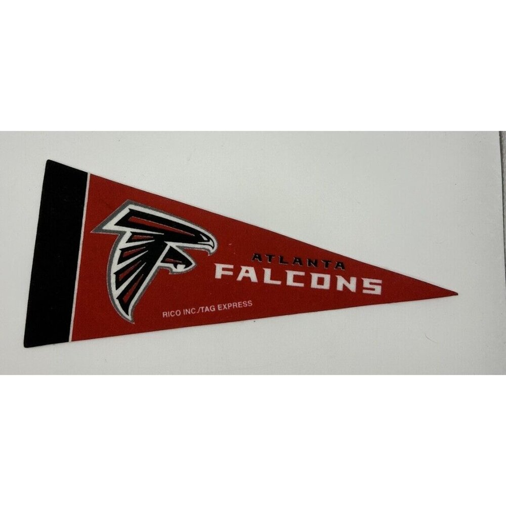 Atlanta Falcons NFL Vintage Logo Mini Pennant 9in x4in Felt Banner Flag Football